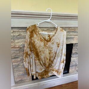 Lavender Field Tie-Dye Top